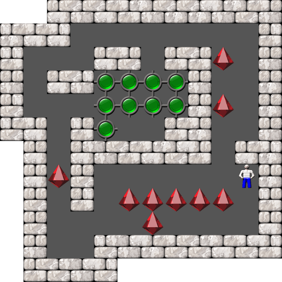 Sokoban Revenge Collection 09 level 4